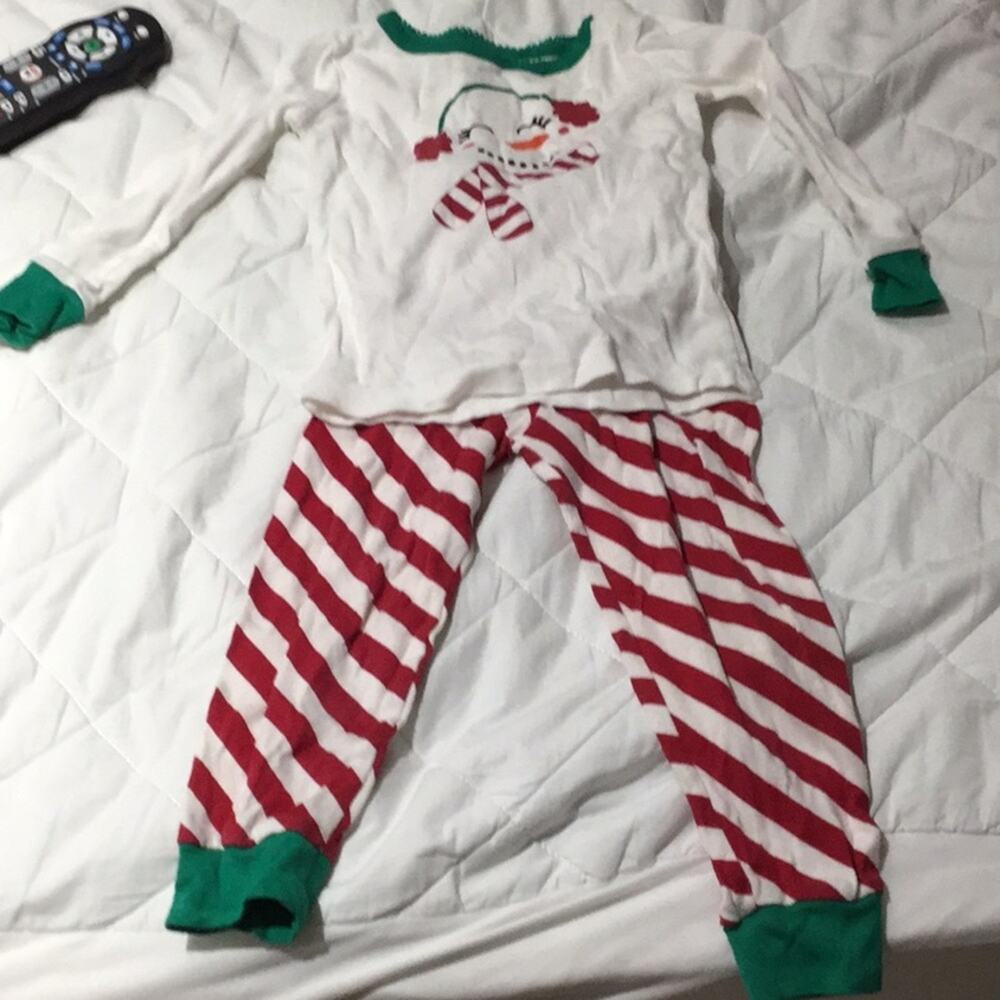 Gymboree Snowman winter jammies 2T worn once